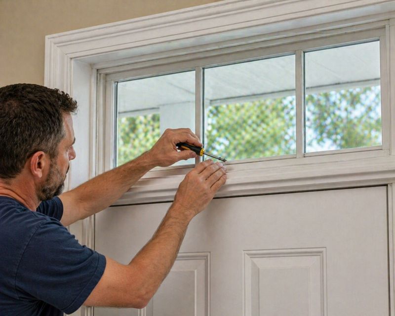 Transom Window Repair