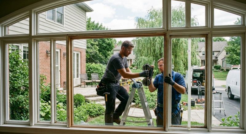 Arched Window Repair in Alpharetta, GA