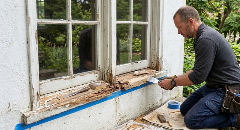 Window Sill Repair in Denver County, CO