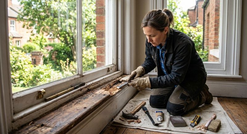 Window Sill Repair in Denver County, CO
